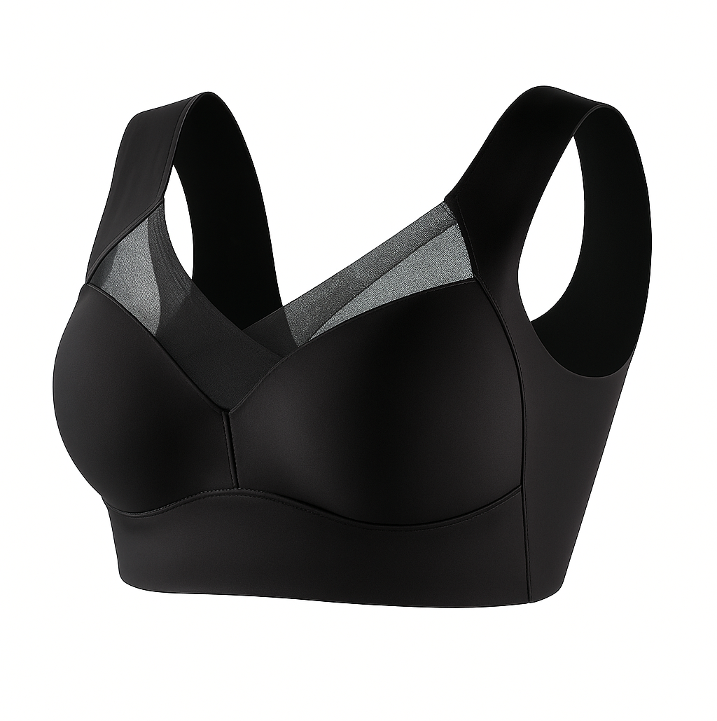 Lyssé AirLift™ Seamless Wireless Bra – Elegant Comfort, Breathable Mesh, Perfect Everyday Support