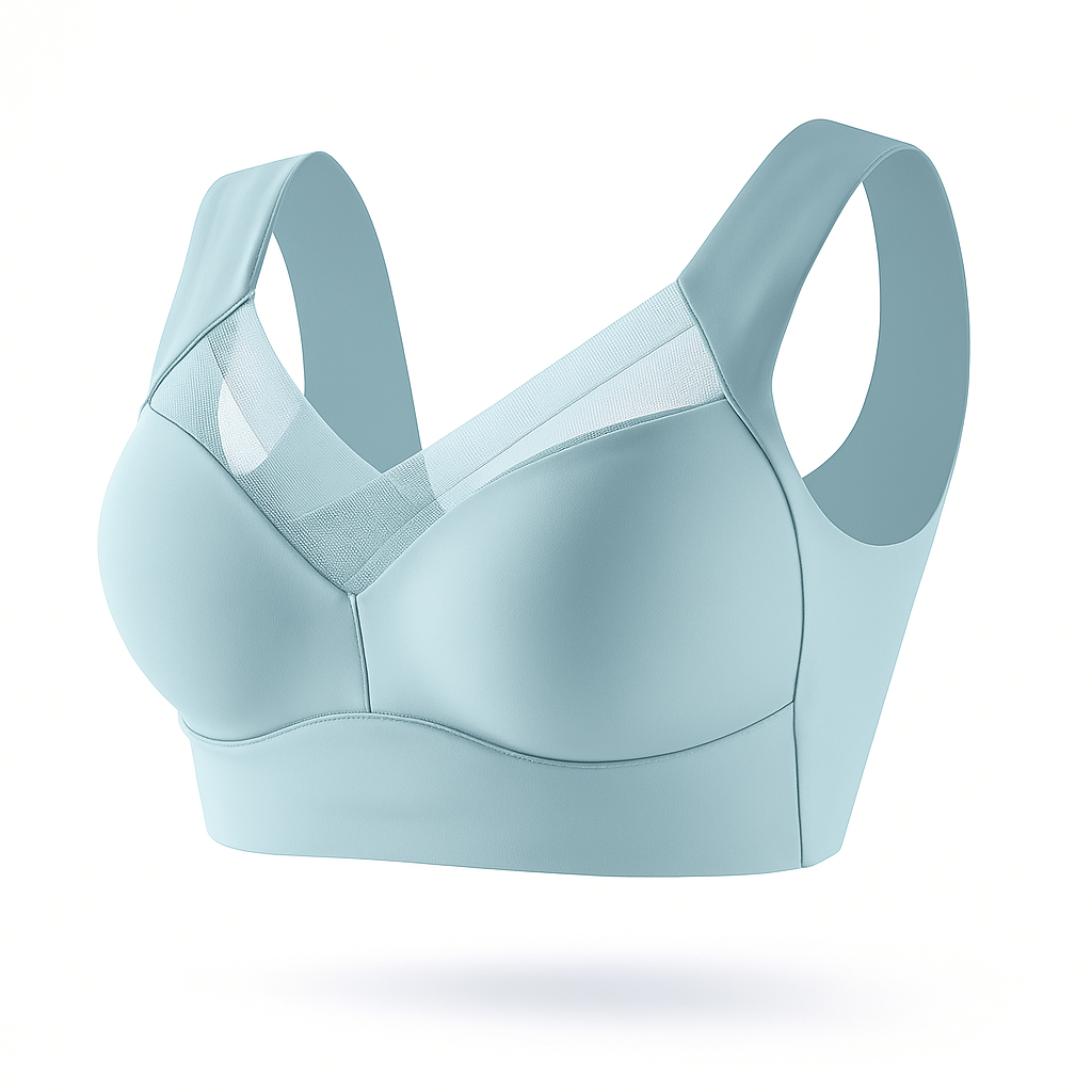 Lyssé AirLift™ Seamless Wireless Bra – Elegant Comfort, Breathable Mesh, Perfect Everyday Support