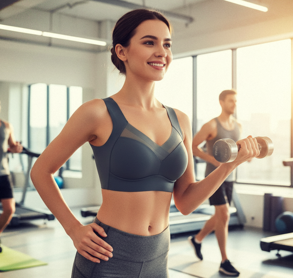 Lyssé AirLift™ Seamless Wireless Bra – Elegant Comfort, Breathable Mesh, Perfect Everyday Support