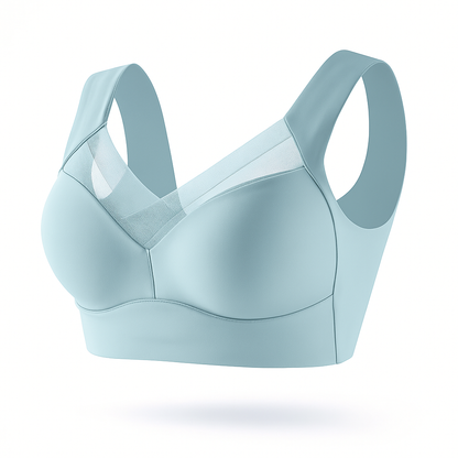 Lyssé AirLift™ Seamless Wireless Bra – Elegant Comfort, Breathable Mesh, Perfect Everyday Support